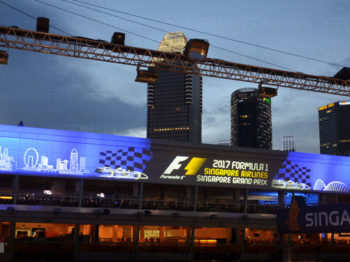 Singapour 2017 projections scénographiques publicitaires