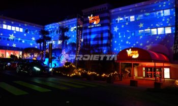 Projections décoratives sur le thème de Noël