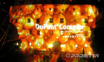 projections scénographiques publicitaires
