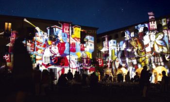 Projections décoratives à thèmes médiévaux