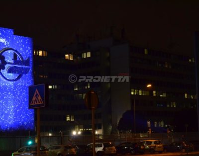 projections sur grands bâtiments