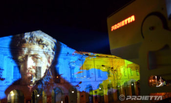 Scénographie à projection à Lovere