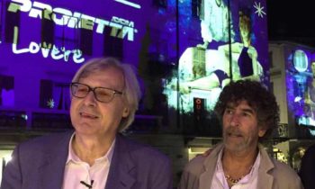 Giampaolo Talani e sgarbi a Lovere