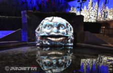 Giaveno: mascherone parlante