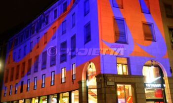 Video Mapping Nike Milano