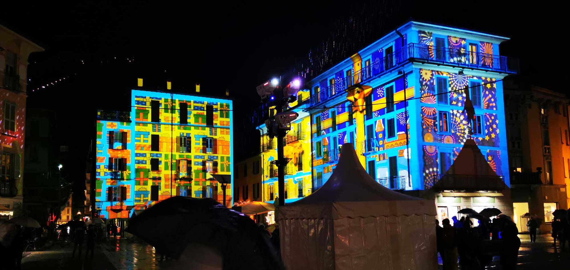 Proiezioni Mappate - Natale di Como