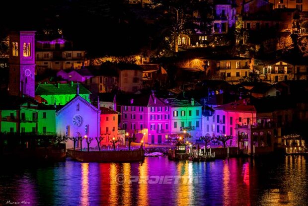 Proiezioni natalizie Colore