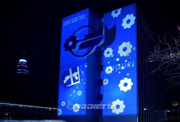 Proiettori di Natale per grandi superfici