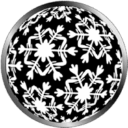 Gobo Natalizio con fiocchi di neve