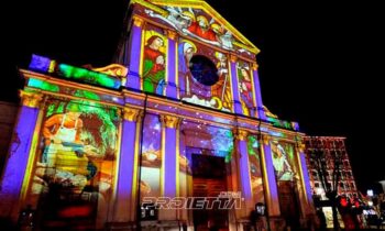 Giaveno - Video Mapping natalizio