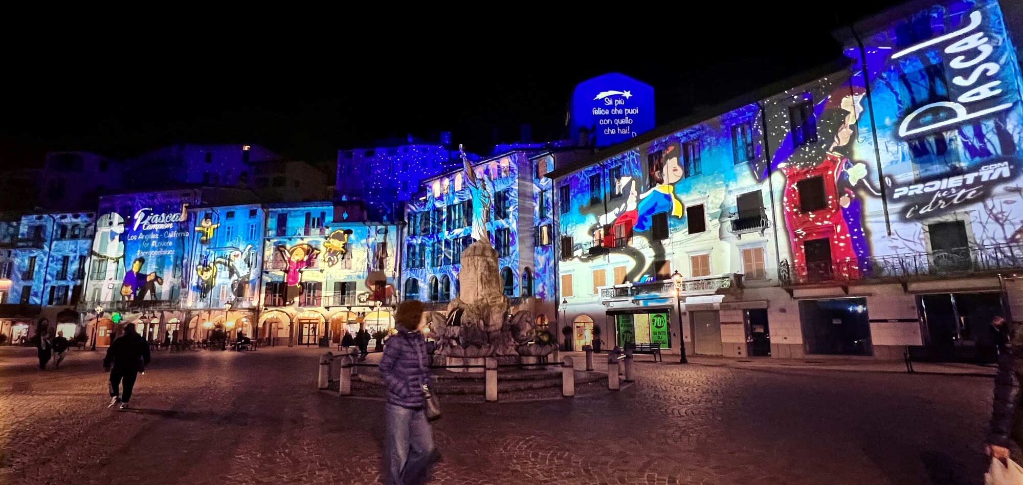 Proiezioni immersive artistiche