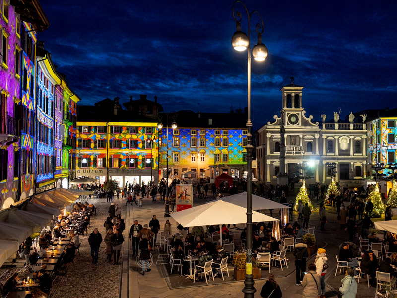 Natale a Udine con proiezioni e video mapping