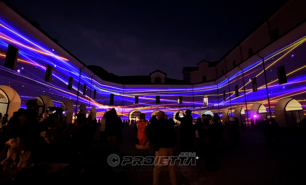 Forte di Bard videoproiezione immersiva